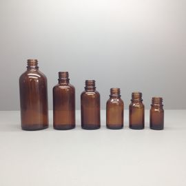 botellas de 5ml 10ml 15ml 20ml Amber Colored Essential Oil Glass