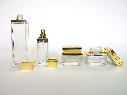 120ML 30ML 65G 55G que hiela a Flint Cosmetic Glass Bottles para la emulsión y la crema de la loción
