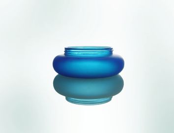 Flint Glass Facial Cream Jars cosmético vacío 50G con el casquillo del PESO
